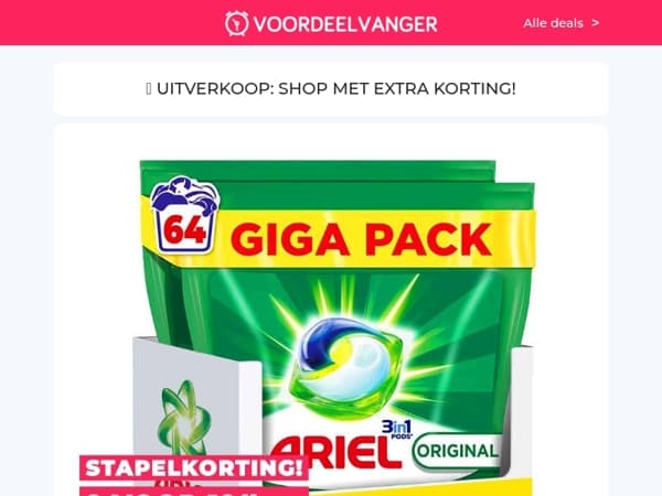 GIGAPACK Ariel Pods: Nergens Goedkoper 😱 / Anti-Mijten Stofzuiger / 2x Airtag / Turbo Duster 1+1 / Weerstation