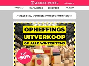 🟨⬛️ OPHEFFINGSUITVERKOOP: Alle Winteritems Moeten Weg! ⬛️🟨