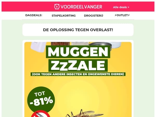 ✋🦟 STOP Muggen En Ander Ongedierte: Hoge Korting Op Bestrijdsingsdeals!
