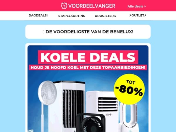 ‼️ HITTE ALERT: Hoge Korting Op Koele Deals 🥶