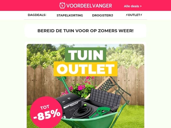 ☀️🎉 Tuin OUTLET: Bereid Je Tuin Voor Op Zomers Weer!