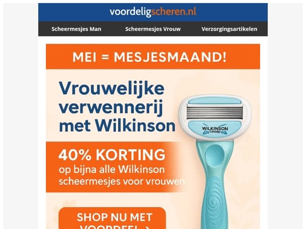 Scheermesjes | Wilkinson Vrouwen | Gillette & Intuition en Oral-B