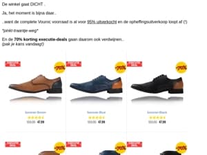 .. de winkel gaat DICHT  🔐