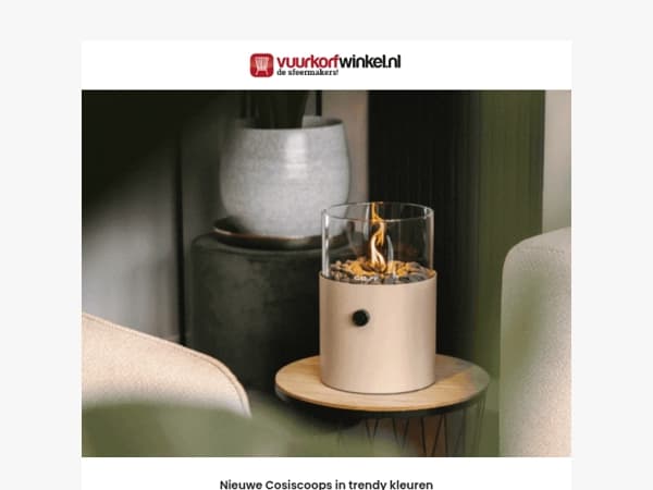 Nieuwe Cosiscoops in trendy kleuren