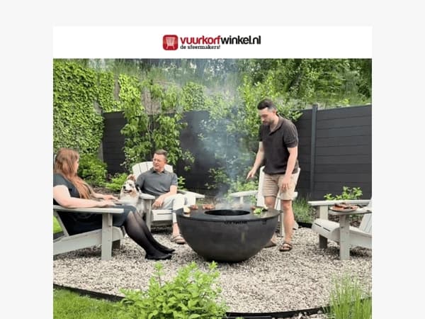 Maak van je vuurschaal een barbecue