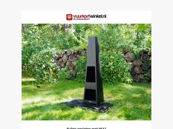 Buiten genieten met HEAT 🔥