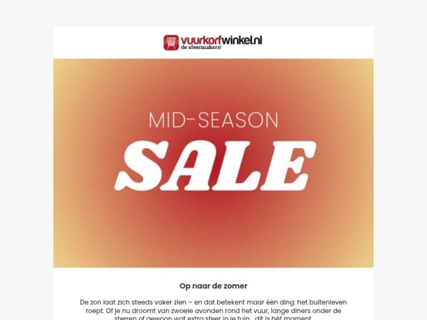 Ontdek de mooiste mid-season deals