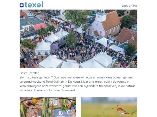 Zin in een weekend vol Texelse smaken?