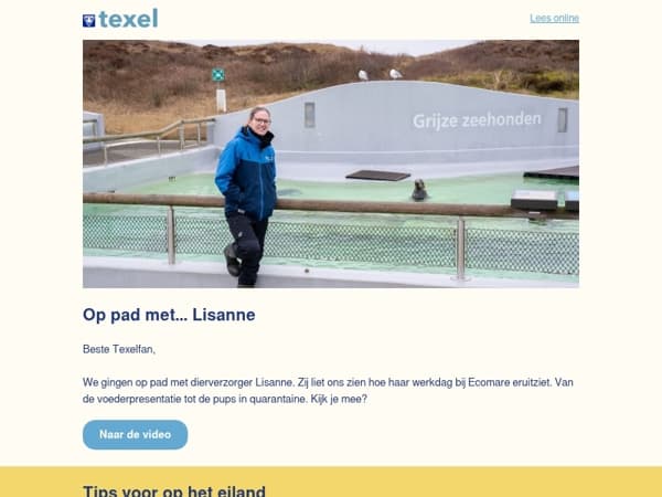 Een kijkje achter de schermen bij Ecomare