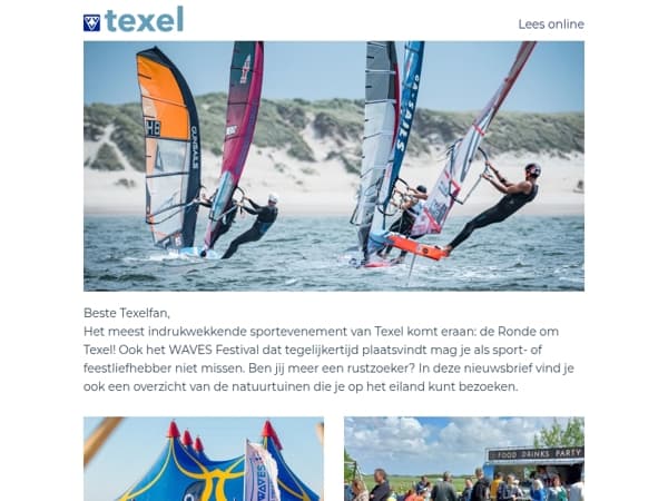 Ronde om Texel en WAVES komen eraan!