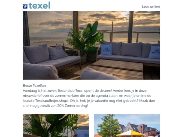 Beachclub Texel geopend