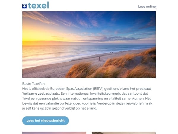 Texel, natuurlijk gezond