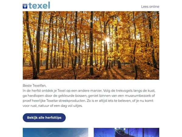 Ontdek Texel in de herfstvakantie