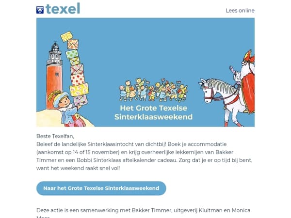 Het Grote Texelse Sinterklaasweekend