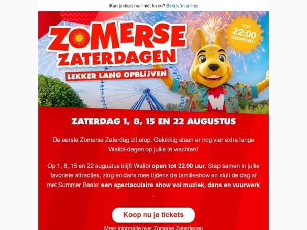 Vuurwerk kijken tijdens de Zomerse Zaterdagen 🎆