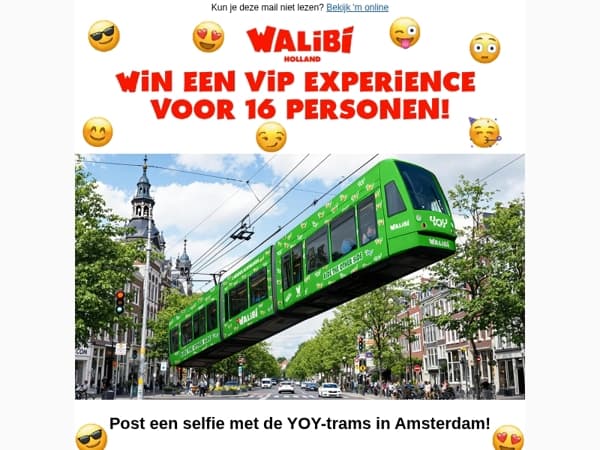 Win een VIP-dag in Walibi met 15 vrienden! 🎢