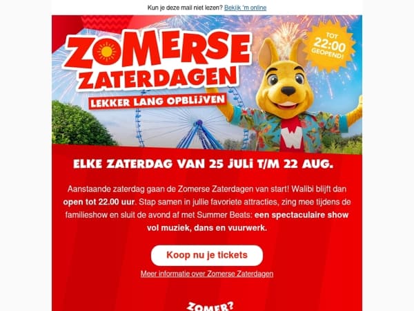 Zaterdag: open tot 22.00 uur én vuurwerk 🎆