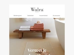 Vergeet je cadeautje niet!