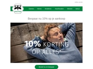 10% op alles!* 🎉 Alleen vandaag en morgen ⏳ 
