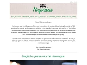 Begin het nieuwe jaar bewust 🧘 Onze magazine-nieuwsbrief voor jou