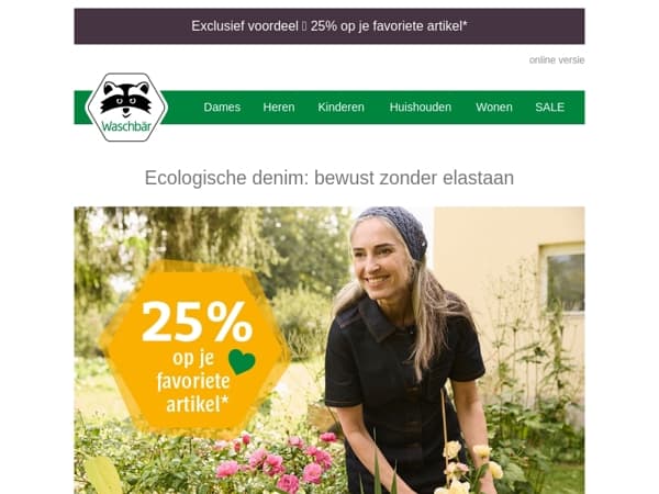 Jeans-mode zonder elastaan 🌿👖 Gebruik nu je exclusieve actie-voordeel!