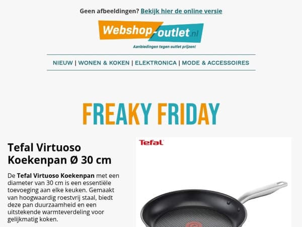 🎉 Freaky Friday = Tefal Pan / Moderne WC Borstel / LED Kaarsenset / Moderne Boxspring / Jaloezie Reiniger