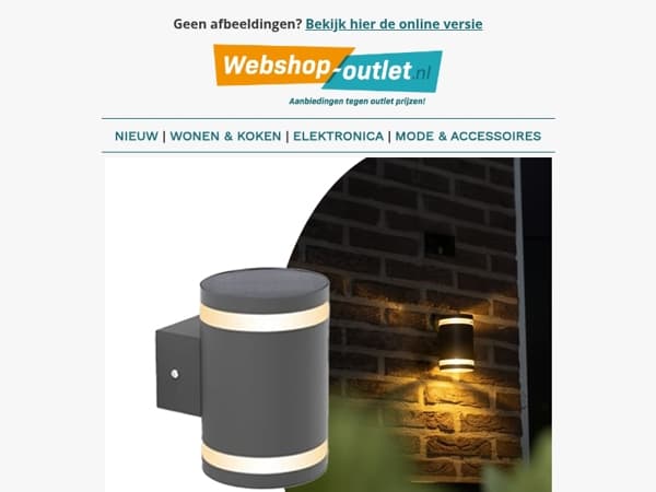 Duski Buitenlamp / Premium Sportsokken / Magic Clean Schoonloopmat /  Dames Rugband / Pantoffels