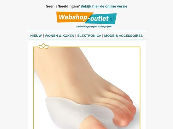 Opruiming: Siliconen Teenspreider / Sport Compressie Sokken / Magic Sealer / Drain Wig voor afvoerputjes / Philips Zaklamp