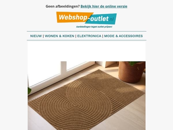 Deurmat Isa van Lifa Living / Spin Mop / Mega Telescopische Bezem 3.6 m / En meer..