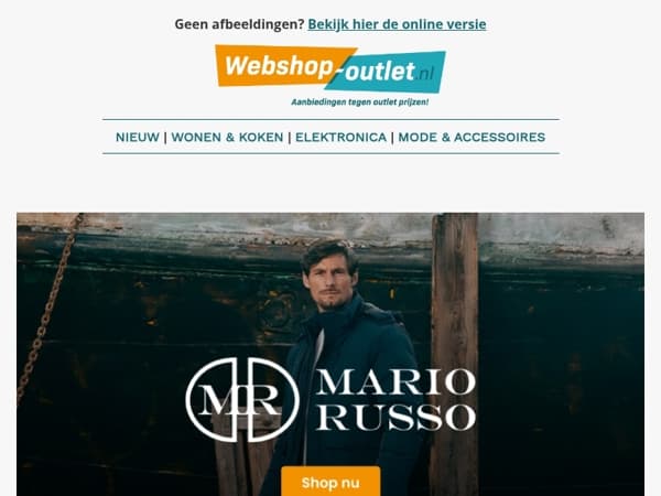 🔥 Mario Russo SPECIAL – stijlvolle kleding met hoge korting!