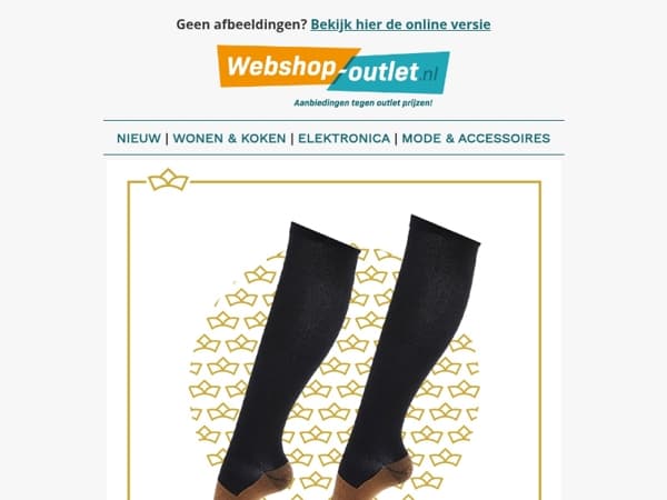 Compressie sokken / LED Statafels / Fruit of the Loom Tanktop / Nespresso Herbruik Set / HD Verrekijker / Smart Irrigatiesysteem