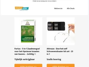 DiY Reparatiesetje Mini / 1 kg Zaadmengsel / En meer..