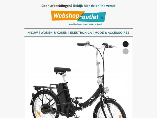 Deze elektrische vouwfiets verandert hoe jij je verplaatst 😎
