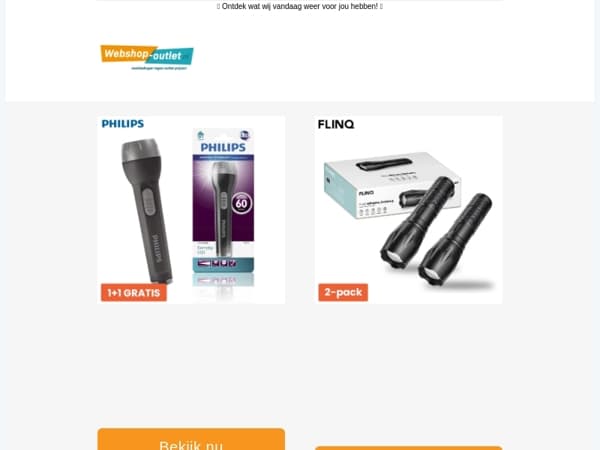 Sla je slag: ultrakrachtige zaklampen voor elke situatie!