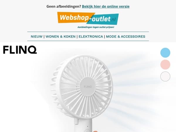 Handig voor op Festivals en Hittegolven 🥵