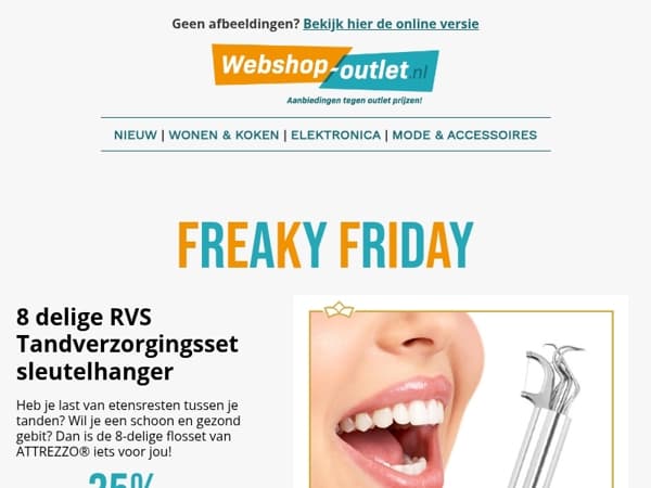 🎉 Freaky Friday = 8-delige tandverzorging set / Manicure set / Corrigerende Hemden