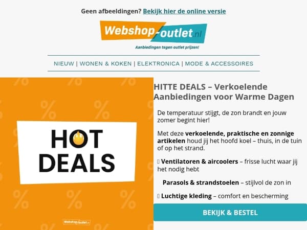 Zomer + hittegolf? Deze artikelen heb je NU nodig ☀️