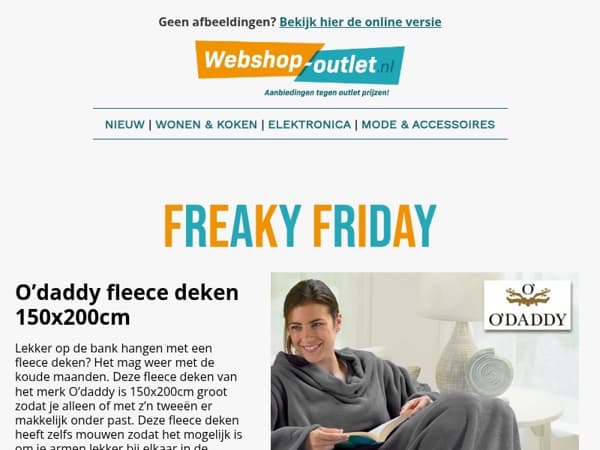 🎉 Freaky Friday = Fleece Deken met Mouwen / Fietsenspiegel / Witte Badhanddoeken / Ronde Wandrek / HD Verrekijker