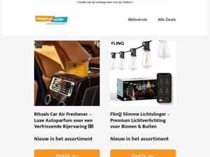 Rituals Autogeurtjes / Slimme Lichtslinger / Verrekijker / Flexibele Tuinslang