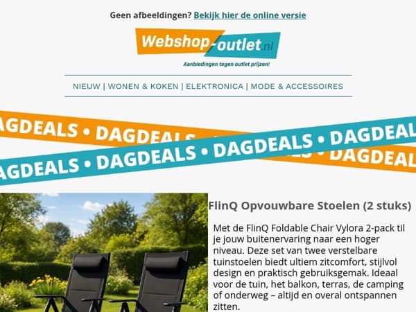 Tuinstoelen, Ligbedden, Tuinset - Alles voor een ontspannende dagje