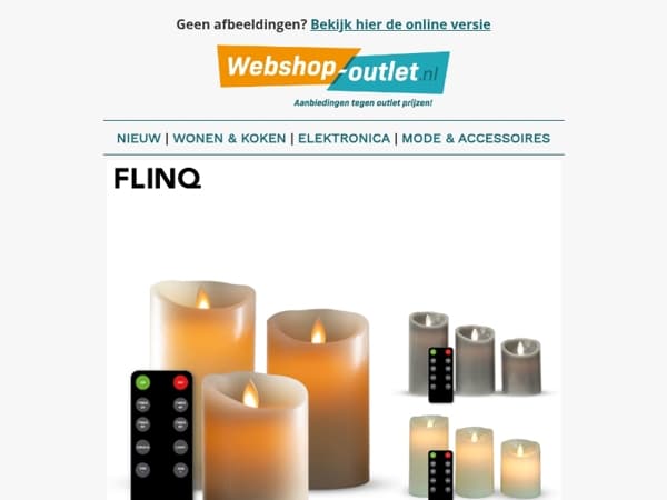 🆕 Nieuw binnen: LED Kaarsenset van FlinQ / Fleece Deken met Mouwen / Vogelklok met Geluiden / Corrigerende hemden / Opzetborstels voor Oral-B