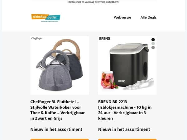 Fluitketel van Cheffinger / IJsblokjesmachine van Brend / Dubbele Frituupan van Brend / Skytank Sneakers van PME Legend