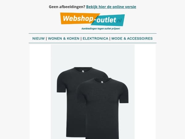 2-pack Ondershirts van Solution Clothing / Premium Motorolie / Hotel Dekbedovertrekken / Nespresso Koffiecupjes / Vishengelset