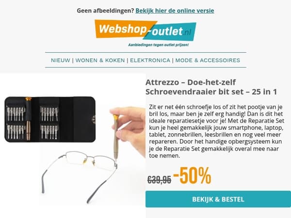 Alleen voor de handige Harry's onder ons ⚒️