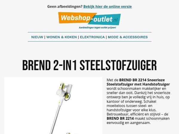 😱 Snoerloos schoonmaken? Dit is waarom iedereen Brend kiest