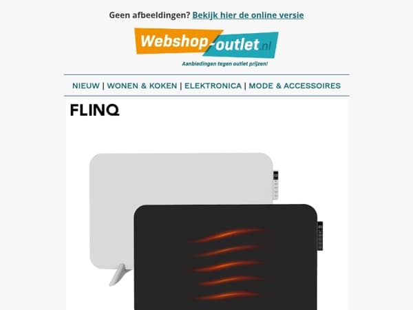 🆕 Nieuw binnen: Infrarood Heater 450 watt / Bloempotten van Capi / 9-pack Sokken / Fleece Deken met Mouwen