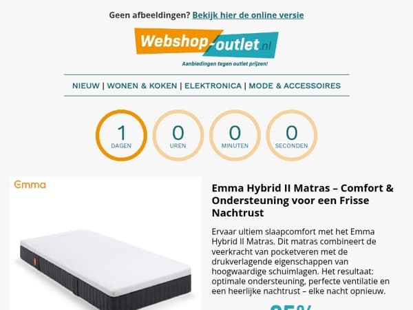 Luxe Emma Matrassen / Dekbedovertrekken / Schommelstoel / 18+ artikelen