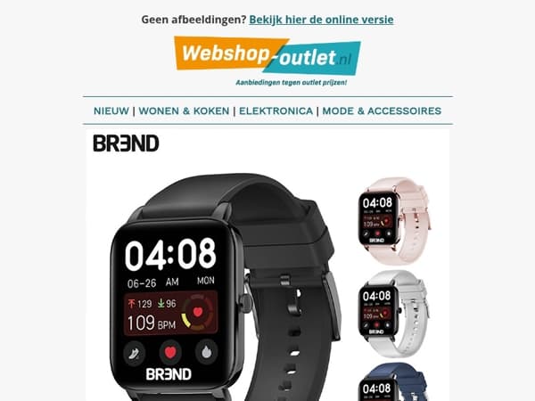 Brend - Smartwatch / Verkoelende kussen / IJsblokjesmachine / Mini Koelkast / Snoerloze Stofzuiger