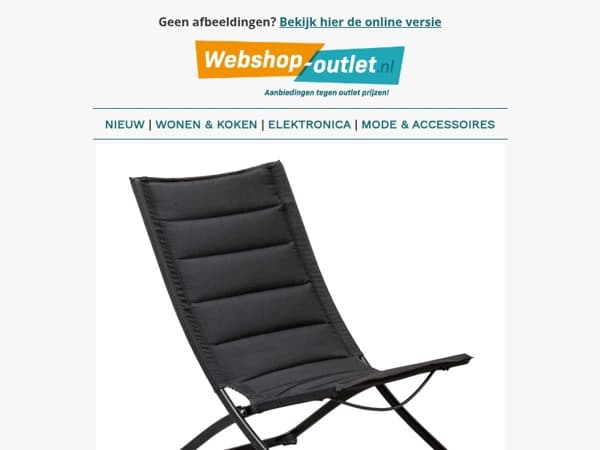 Casa Relaxstoel / FlinQ Slimme Lichtslinger / FlinQ Vliegengordijn / HG Fruitvliegvallen / Elektrische Vouwfiets