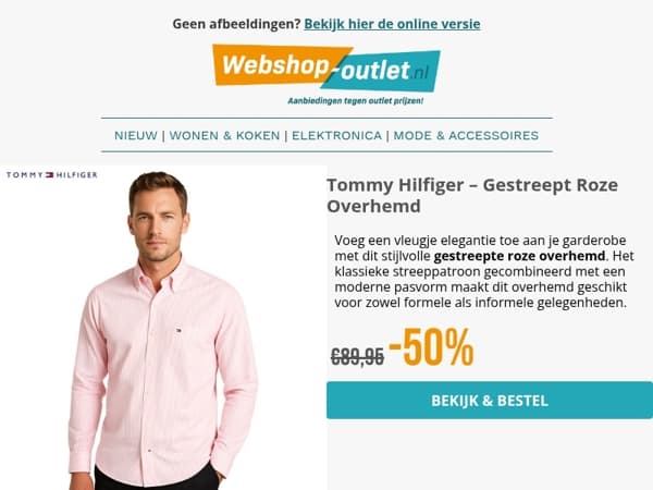 Tommy Hilfiger Overhemd / Festival Oordopjes / Parasol Voet / Verkoelende Lamp van FlinQ / Nespresso Cupjes